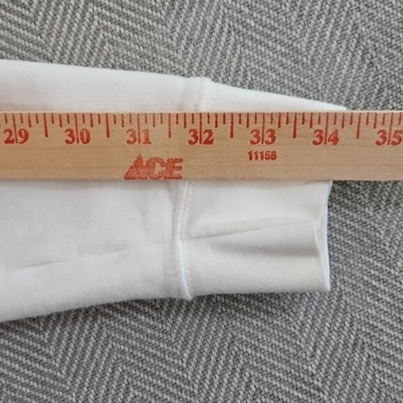 Tultex 340 Sweatshirt Men's Size Large White D A  D A Graphic Y2K Relaxed Fit - Picture 12 of 13